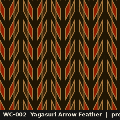 Yagasuri Arrow Feather