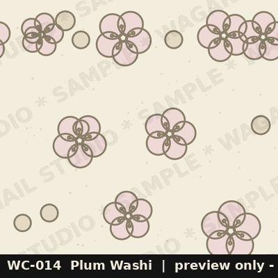 Plum Washi