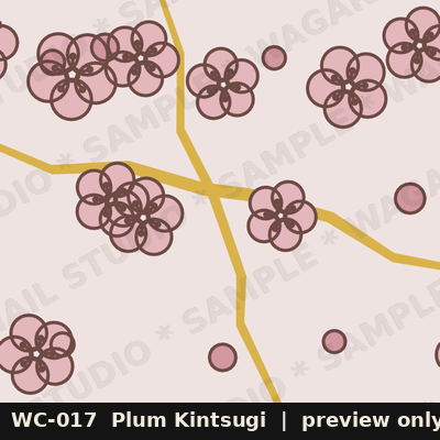 Plum Kintsugi