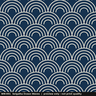 Seigaiha Ocean Waves