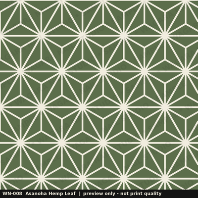 Asanoha Hemp Leaf